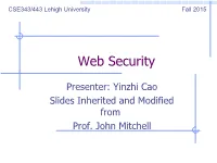 Web Security