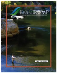 Kern IRWMP Update\ DOCS\Plan Update\KIRWMP Update FINAL 2020-0311.Docx Tulare Lake Basin Portion of Kern County IRWMP Update