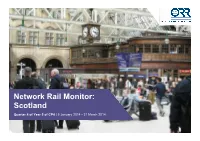 Network Rail Monitor (Scotland)