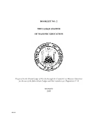 GL 202 Instruction Booklet No. 2