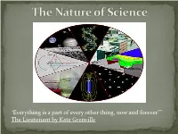 What Is the Nature of Science?