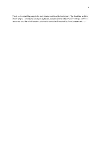 1 This Is an Accepted Manuscript of a Book Chapter Published By