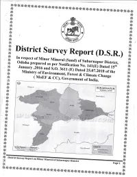 District Survey R*Port (D.S.R.)