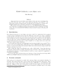 Ed448-Goldilocks, a New Elliptic Curve