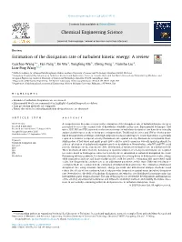 Estimation of the Dissipation Rate of Turbulent Kinetic Energy: a Review
