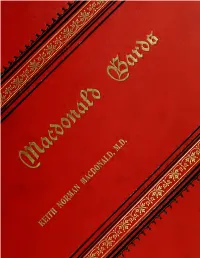 Macdonald Bards from Mediaeval Times