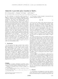 Akimotoite to Perovskite Phase Transition in Mgsio3 R