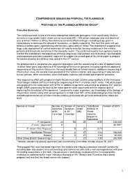 Comprehensive Sequencing Proposal for Plasmodium