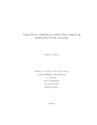 Proactive Cyberfraud Detection Through Infrastructure Analysis