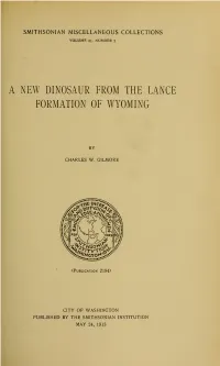 Smithsonian Miscellaneous Collections