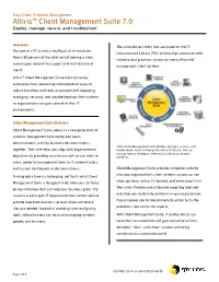 Symantec Software Datasheet
