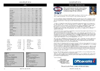 Afl from the Editor
