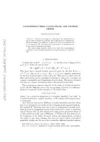 Codimension Zero Laminations Are Inverse Limits 3