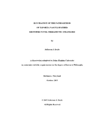 Elucidation of the Pathogenesis