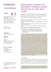 Epidemic Dynamics, Interactions and Predictability of Enteroviruses