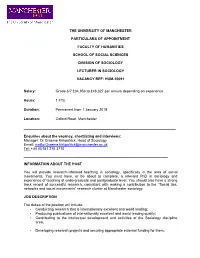 Lecturer-In-Sociology.Pdf