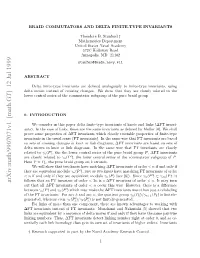 [Math.GT] 12 Jul 1999 Here ABSTRACT Hyaeeuvln Modulo Equivalent Are They .INTRODUCTION 0