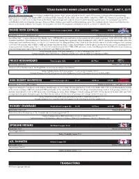 Round Rock Express Frisco Roughriders High Desert