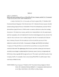 Thesis Abstract Final