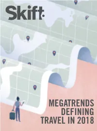 Megatrends Defining Travel in 2018