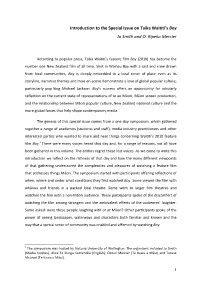Introduction to the Special Issue on Taika Waititi's Boy Jo Smith and O