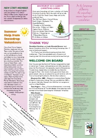 Snowdrop Trust Newsletter Autumn 2010