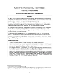 Background Document 3 Proposal for A