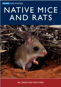 NATIVE MICE and RATS BILL BREED and FRED FORD NATIVE MICE and RATS Photos Courtesy Jiri Lochman,Transparencies Lochman