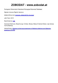 Revision of the Type Specimens of Diplodon Ellipticus and Diplodon