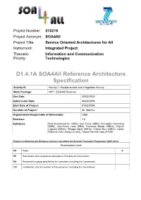 D1.4.1A Soa4all Reference Architecture Specification