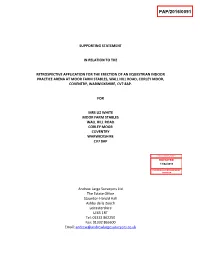 Supporting Statement