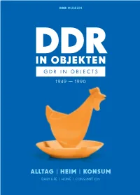 In Objekten Gdr in Objects