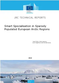 Smart Specialisation in Sparsely Populated European Arctic Regions