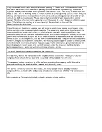 Very Concerned About Traffic Intensification and Parking. 1. Traffic