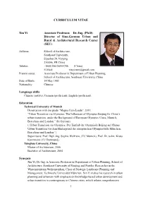 Curriculum Vitae