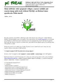 Make QMAIL with Vpopmail Vchkpw, Courier-Authlib and Courier-Imap Auth Work Without Mysql on Debian Linux Qmailrocks Thibs Install