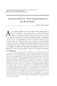 Quantum Quixote: Embodying Empathy in the Borderlands