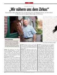 „Wir Nähern Uns Dem Zirkus“