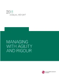 2011 Annual Report Additional Information Is an Integral Part of the 2011 Annual Report and Presents, in 10