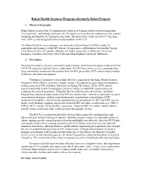 Rakai Health Sciences Program (Formerly Rakai Project)