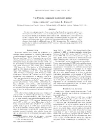 The Hydrous Component in Andradite Garnet