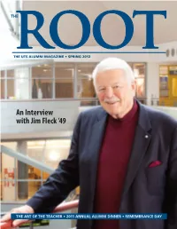 An Interview with Jim Fleck ’49