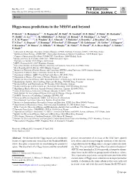 Higgs-Mass Predictions in the MSSM and Beyond