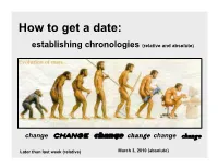 How to Get a Date