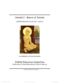 Jainism I-Basics of Jainism