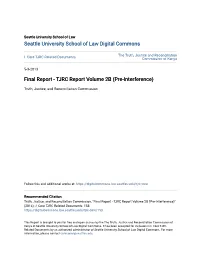 TJRC Report Volume 2B (Pre-Interference)