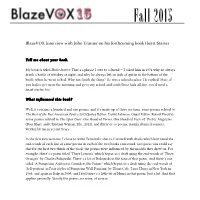 Blazevox Interview with John Tranter on His Forthcoming Book Heart Starter