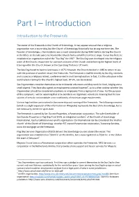 Part I – Introduction