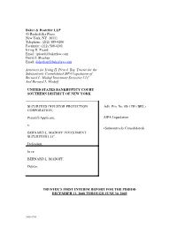 First Interim Trustee Report.DOC
