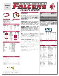 Gameday Program